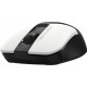 Мышь A4Tech Fstyler FG12 Panda белый/черный оптическая (1200dpi) беспроводная USB (3but)