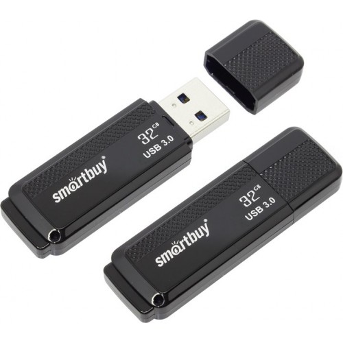 Накопитель USB 3.0 Flash Drive 64Gb Smartbuy Dock Black (SB64GBDK-K3)