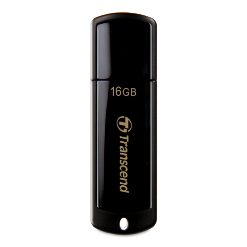 Накопитель USB 2.0 Flash Drive 16Gb Transcend JetFlash 350 black (TS16GJF350)
