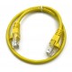 Патч-корд Buro UTP cat5E molded 0.5м желтый RJ-45 (m)-RJ-45 (m)