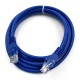 Патч-корд Buro UTP cat5E molded 2м синий RJ-45 (m)-RJ-45 (m)