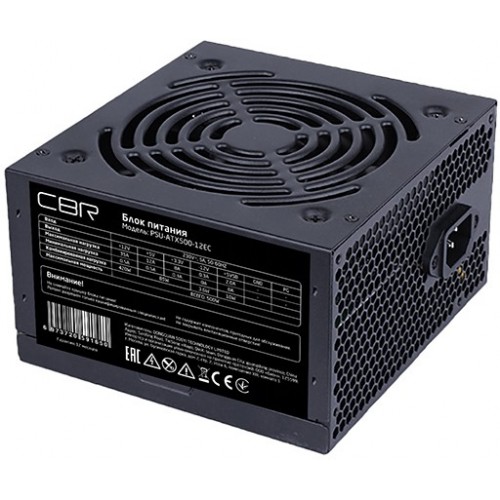Блок питания 500W CBR PSU-ATX500-12EC OEM
