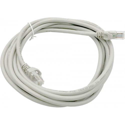 Патч-корд Buro UTP 4 пары cat6 CCA molded 3м серый RJ-45 (m)-RJ-45 (m)