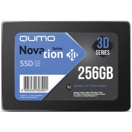 Накопитель SSD 256Gb QUMO Novation (Q3DT-256GSCY)