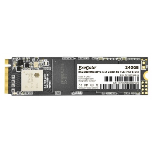Накопитель ExeGate KC2000MNextPro 240GB M.2 2280 3D TLC (EX282318RUS)