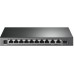 Коммутатор TP-Link TL-SG1210MP 9G 1GBIC 8PoE+ 123W неуправляемый