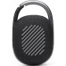 Портативная колонка JBL Clip 4, 5Вт, черный [jblclip4blk]