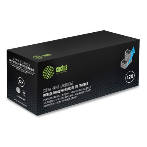 Картридж Cactus CS-Q2612X-MPS, черный / CS-Q2612X-MPS