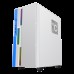 Корпус GameMax Brufen C3 WB, ATX, Midi-Tower, USB 3.1, белый/голубой, Без БП