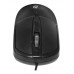 Мышь Oklick 125M черный оптическая (1200dpi) USB (2but) [1175317]
