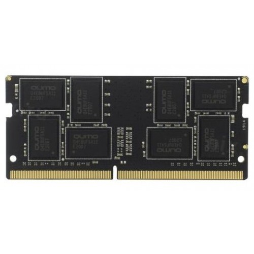 Память DDR4 SODIMM 16Gb, 2666MHz, CL19, 1.2V Qumo (QUM4S-16G2666P19) 