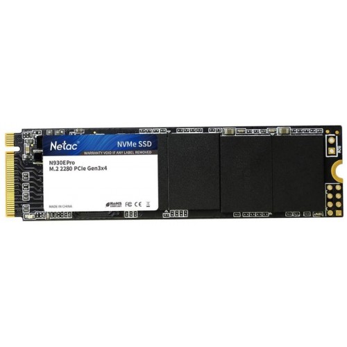 Накопитель SSD Netac PCI-E 3.0 256Gb NT01N930E-256G-E4X N930E Pro M.2 2280