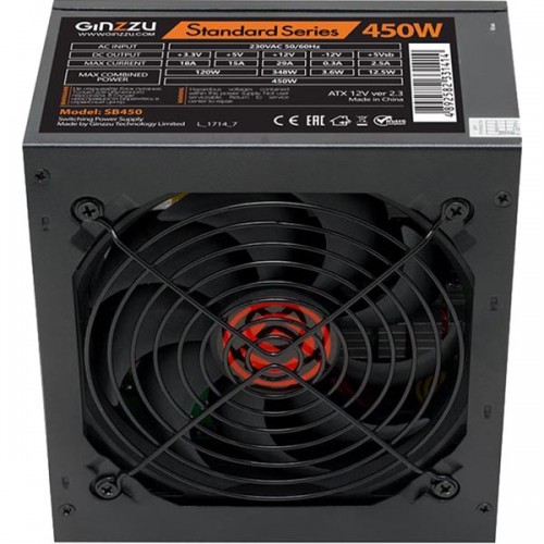 Блок питания для компьютера Ginzzu SB450 12см
