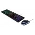Клавиатура и мышь игровые Dialog KMGK-1707U Black GanKata проводной комплект - черный