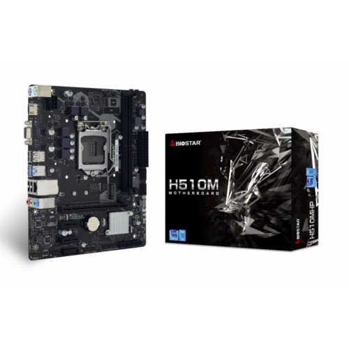 Материнская плата BIOSTAR H510MHP (LGA1200, mATX)