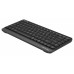 Клавиатура A4Tech Fstyler FBK11 черный/серый USB беспроводная BT/Radio slim