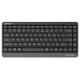 Клавиатура A4Tech Fstyler FBK11 черный/серый USB беспроводная BT/Radio slim