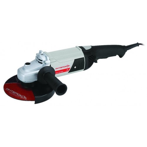 Углошлифовальная машина Интерскол УШМ-180/2000М 2000Вт 8000об/мин рез.шпин.:M14 d=180мм