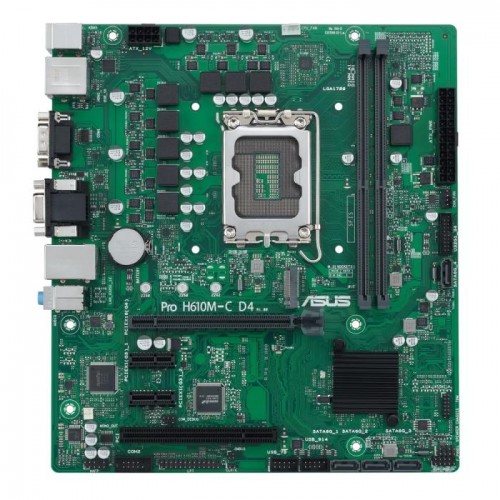 Материнская плата ASUS PRO H610M-C D4-CSM (LGA1700, mATX)