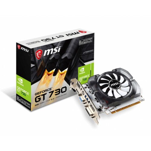 Видеокарта MSI PCI-E N730-2GD3V3 NVIDIA GeForce GT 730 