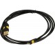 Кабель USB 2.0 Am-microBm GOLD 2A Smooth connector 1.5m, black