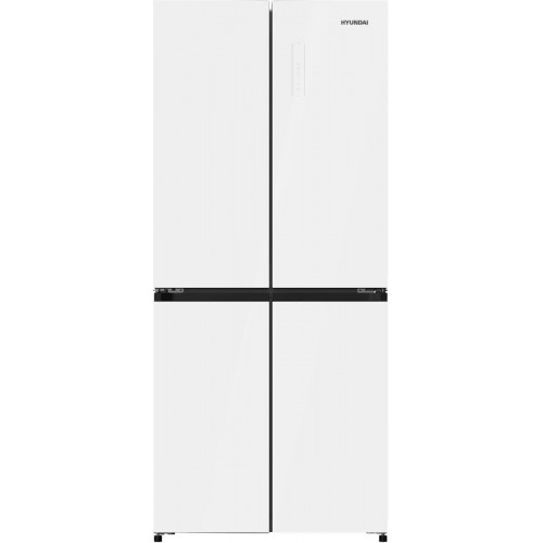 Холодильник Hyundai CM4542F 3-хкамерн. белое стекло