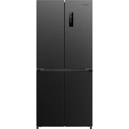 Холодильник Hyundai CM4541F 3-хкамерн. черная сталь