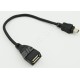 Кабель USB Am-microUSBm 0.2м BURO черный