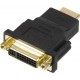 Переходник DVI(f) -> HDMI(m) BURO black (HDMI-19M-DVI-D(F)-ADPT)