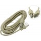 Кабель USB 2.0 Am-Bm  3.0м 5bites (UC5010-030C)