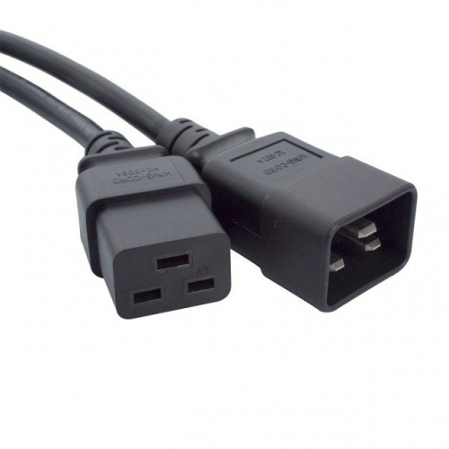 Кабель питания IEC320 C19 -> IEC320 C20  1.5м, 16А, black (PC-189-C19)