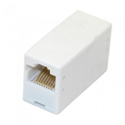 Адаптер BURO RJ45 -  RJ45 для соединения двух патч-кордов (TLUS-024C)