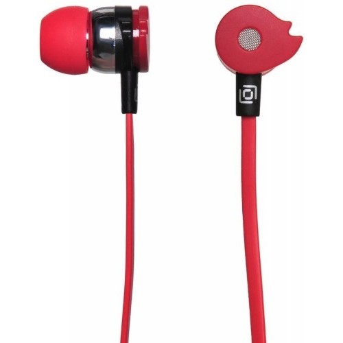 Наушники Oklick HP-S-210 (20-20000Hz/16 Ohm/96dB/1.2м) red
