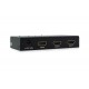 Разветвитель HDMI 1 компьютер -  2 монитора, Cablexpert DSP-2PH4-002, HD19F/2x19F, пасивный, Full-HD