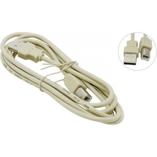 Кабель USB 2.0 Am-Bm  1.8м 5bites (UC5010-018C)