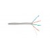Кабель UTP4 Pairs cat 5E solid (AWG24) CCA grey 100м