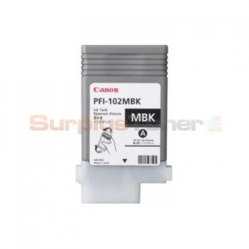 Картридж-чернильница PFI-102MBK Canon IPF-500/600/700, матовый черный