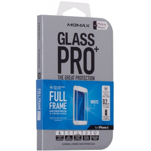 Защитное стекло Glass для смартфона Apple iPhone 6 (blue)