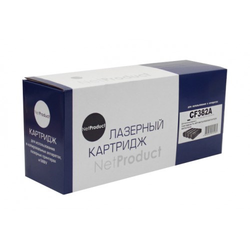 Картридж CF382A (NetProduct)